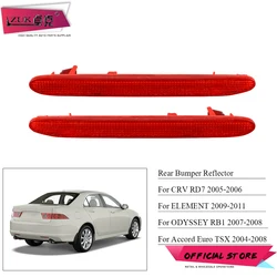 ZUK Rear Bumper Fog Light Foglight Reflector Lamp For Acura TSX Euro ACCORD CL7 CL9 2004-2008 ODYSSEY RB1 2007 2008 CRV Element