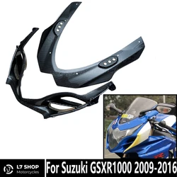 Motorcycle Parts Front Fairing ABS Injection Molding, Suitable For Suzuki GSXR1000 2009-2016 2013 2014 2015 Carbon Fiber Color