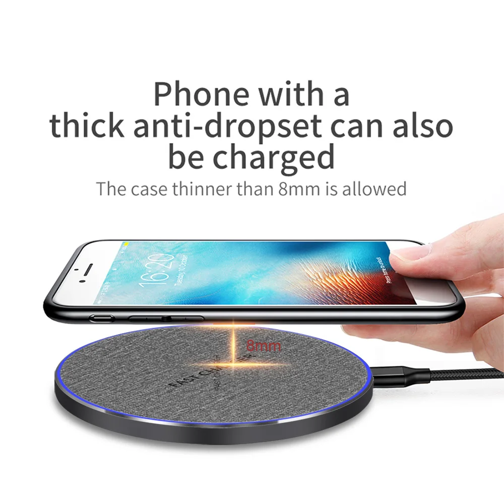 Wireless Charger Type C USB 30W for IPhone 15 14 13 12 11 XS XR X 8 Fast Charging For Samsung S23 S22 Xiaomi 13 Huawei Mate 60