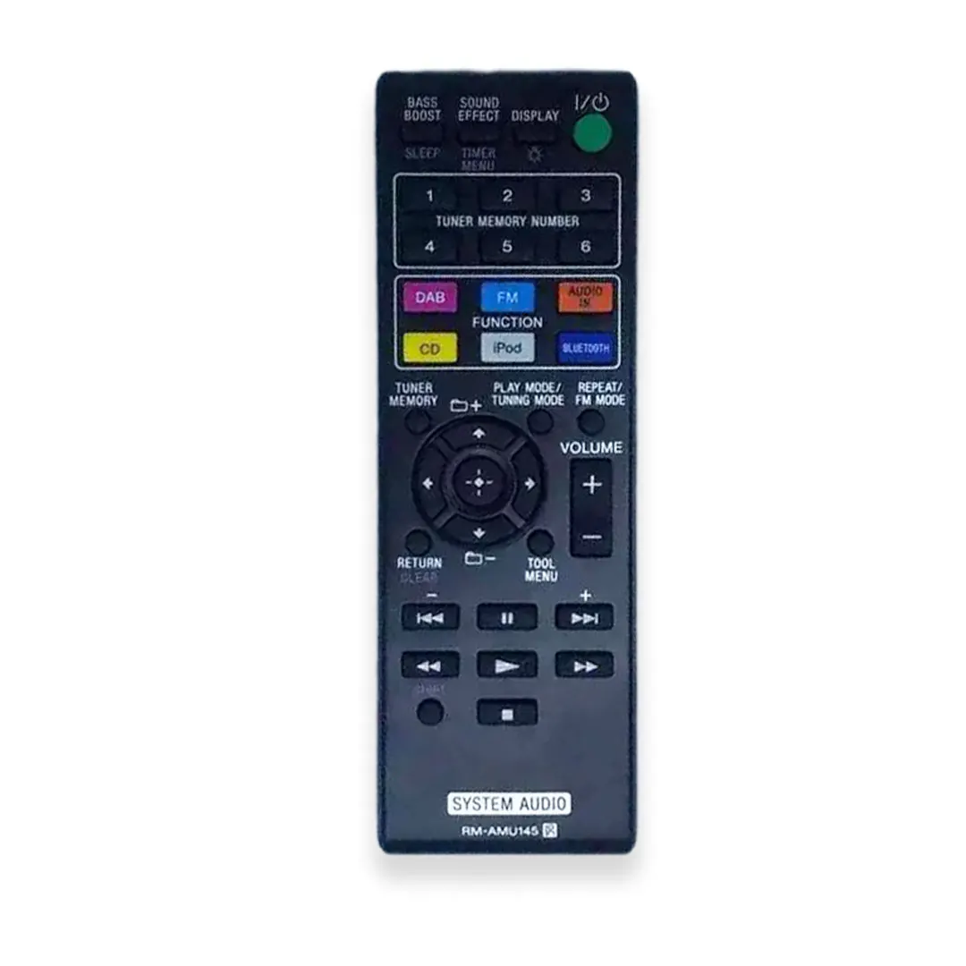 

NEW Original Remote control RM-AMU145 use for Sony audio system RM-AMU144 RM-AMU142 CMT-V50iP Audio System remoto controller