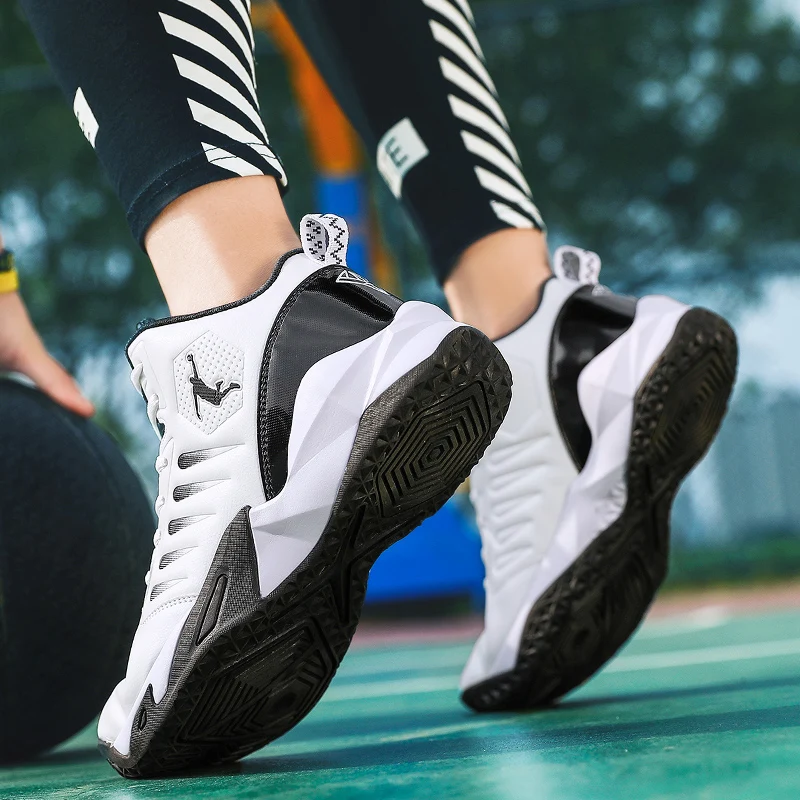 Brand Men Basketball Shoes High Quality Top Non-Slip Thick Sole Male Sport Shoes Mens Training Athletic Sneakers Man Basket Ball