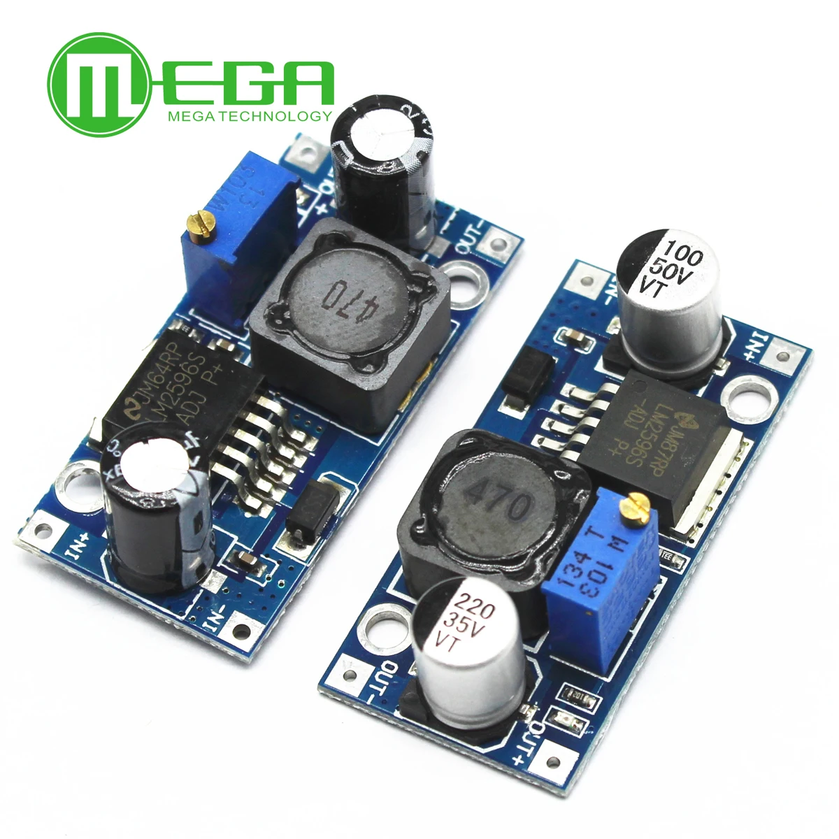 LM2596s DC-DC step-down power supply module 3A adjustable step-down module LM2596 voltage regulator 24V 12V 5V 3V