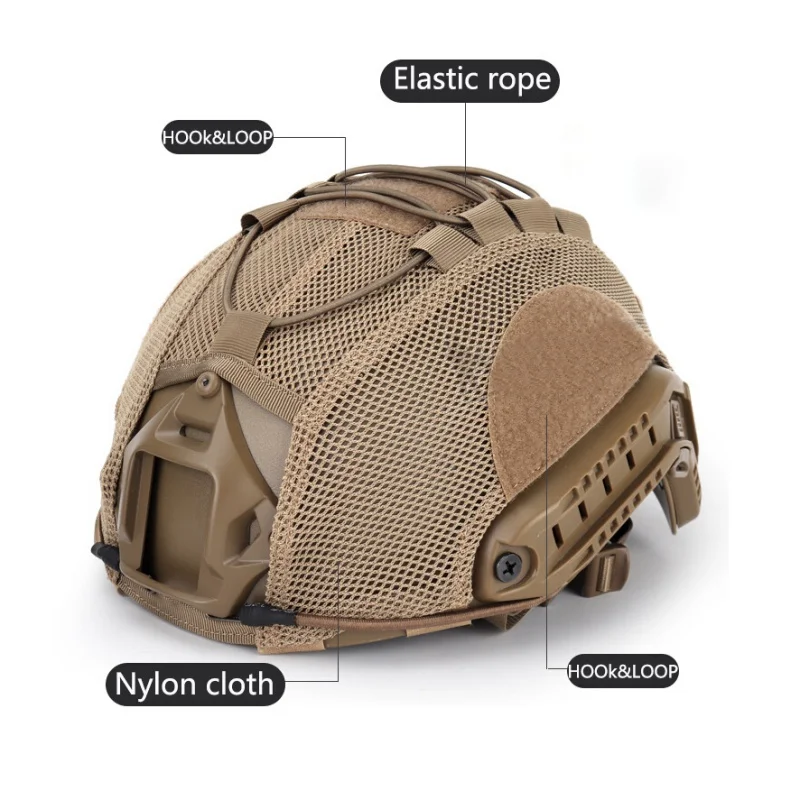 Tactical Hunting Helmet Cover Tactical Helmet Cloth for Fast MH PJ BJ Helmets Paintball Helmet Cover  Accessories