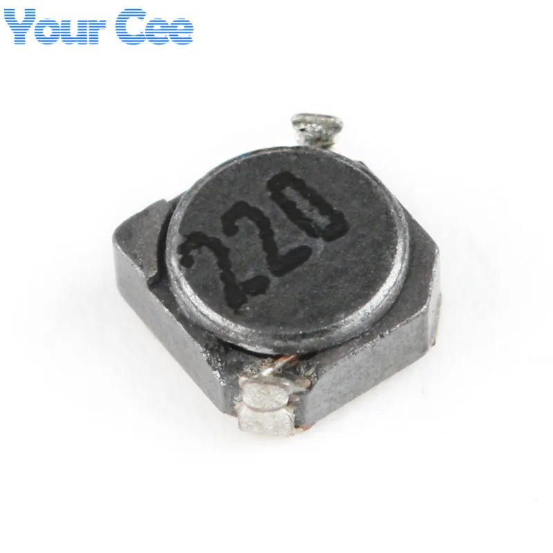 10pcs CDRH3D16 3D16 SMD Indutor Blindado Indutância de Potência 2.2uH 4.7uH 10uH 22uH 47uH 2R2 4R7 100 220 470 68uH CDRH74R CDRH4D28