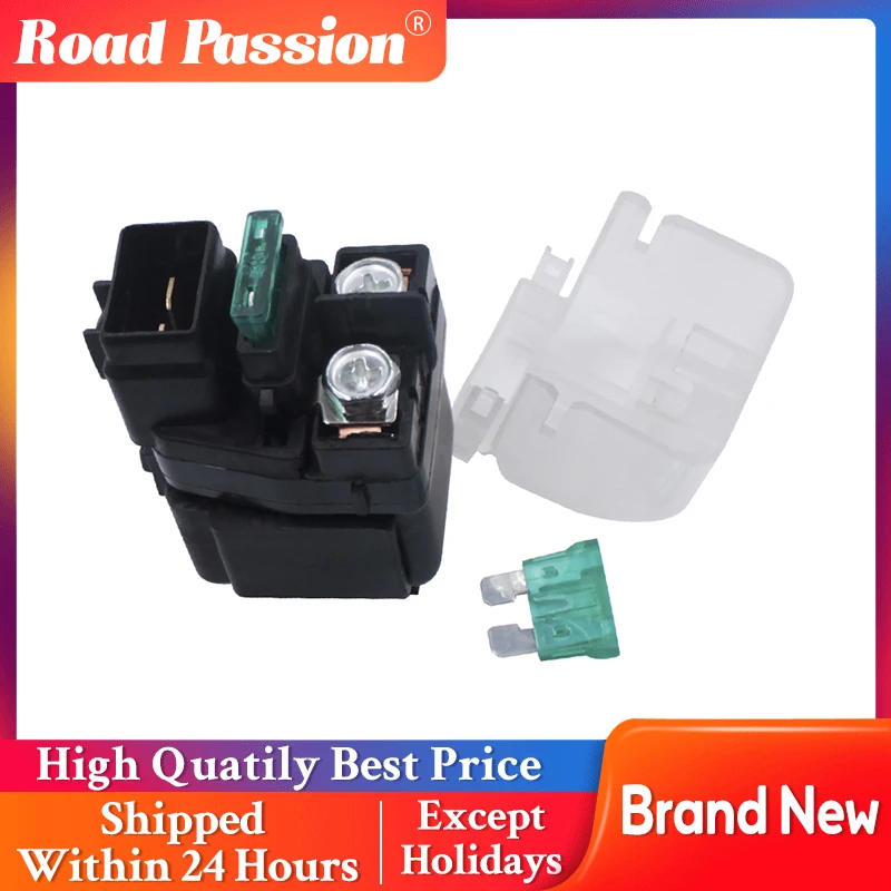 Road Passion Motorcycle Starter Relay Solenoid for SUZUKI 31800-26E00 LT-A500F LT-F500F Bandit 1200 GSF1200 GSF1200S GSF1200Z