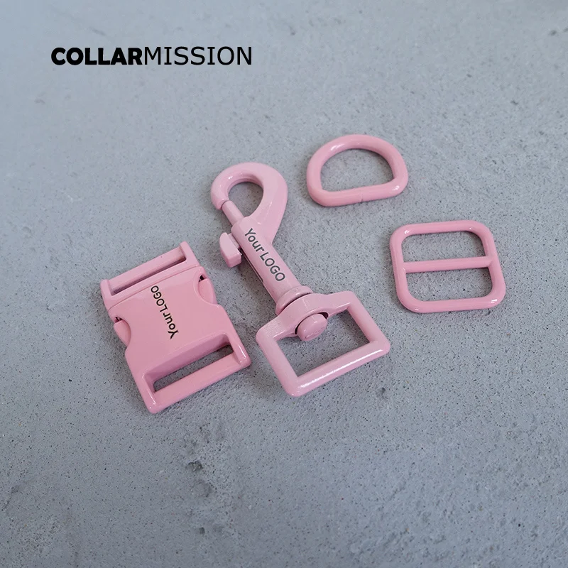 

20pcs/lot(metal buckle+adjust buckle+D ring+metal dog clasp)diy dog collar 20mm accessory We provide laser engraving LOGO