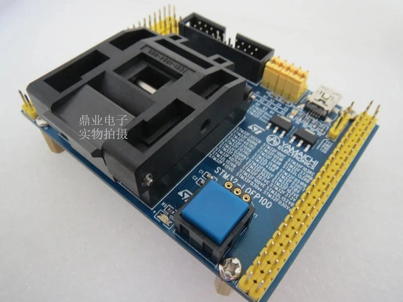 Original ST IC Test Seat STM32F103 STM32F407/405 STM32L Burning Programme LQFP100 Socket Adapter