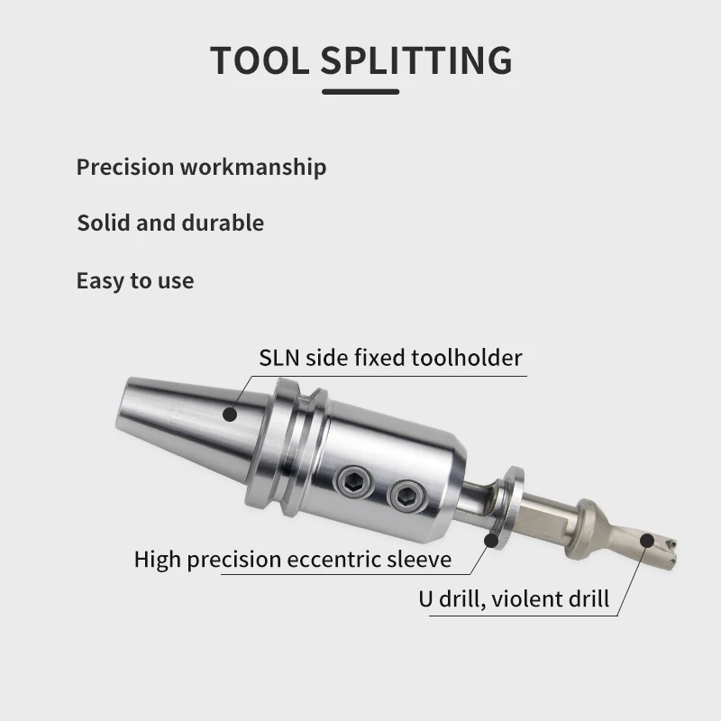 1pc WC Indexable 2D Drill Bit C25-2D14-WC03 C32-2D30-64WC05 CNC Lathe Tool Indexable U drill For WC03 WC05 WC06 Carbide Insert