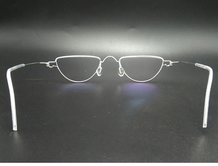 Wizard Albus Dumbledore Lesebrille, dreieckig, Anti-Blau, verschreibungspflichtig, optisch, für Myopie, handgefertigt, schraubenlose Brille +1+2 – Detail 5