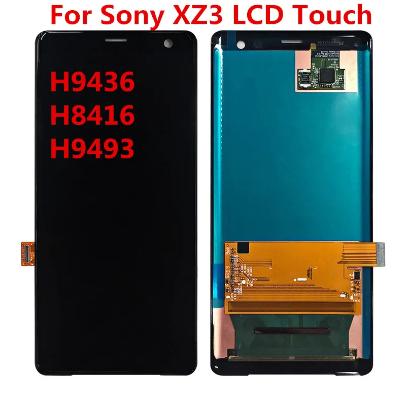 

100%Test OLED Original For SONY Xperia XZ3 LCD Display Touch Screen Digitizer For SONY XPERIA XZ 3 LCD H9436 H8416 H9493