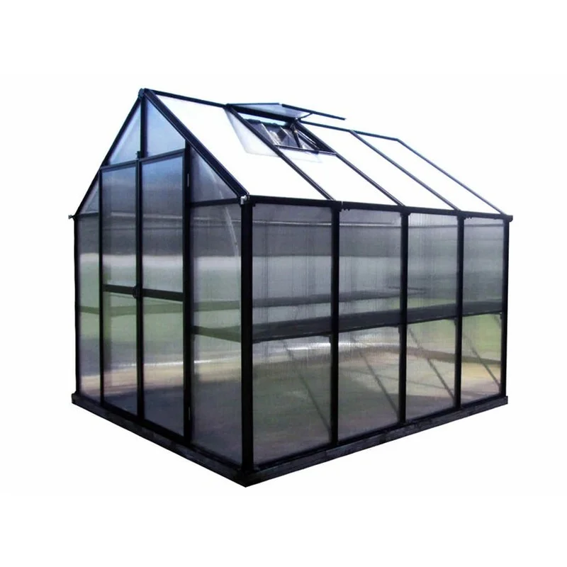 Waterproof Polycarbonate Garden Greenhouse , Sunshade with Aluminium green house