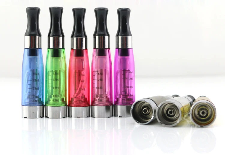 10 pçs/lote CE4 Clearomizer Eletrônico E Cigarro 1.6ml Pavio CE 4 Vape Atomizador Tanque para Ego EVOD Twist Bateria Vaper Pen Kit