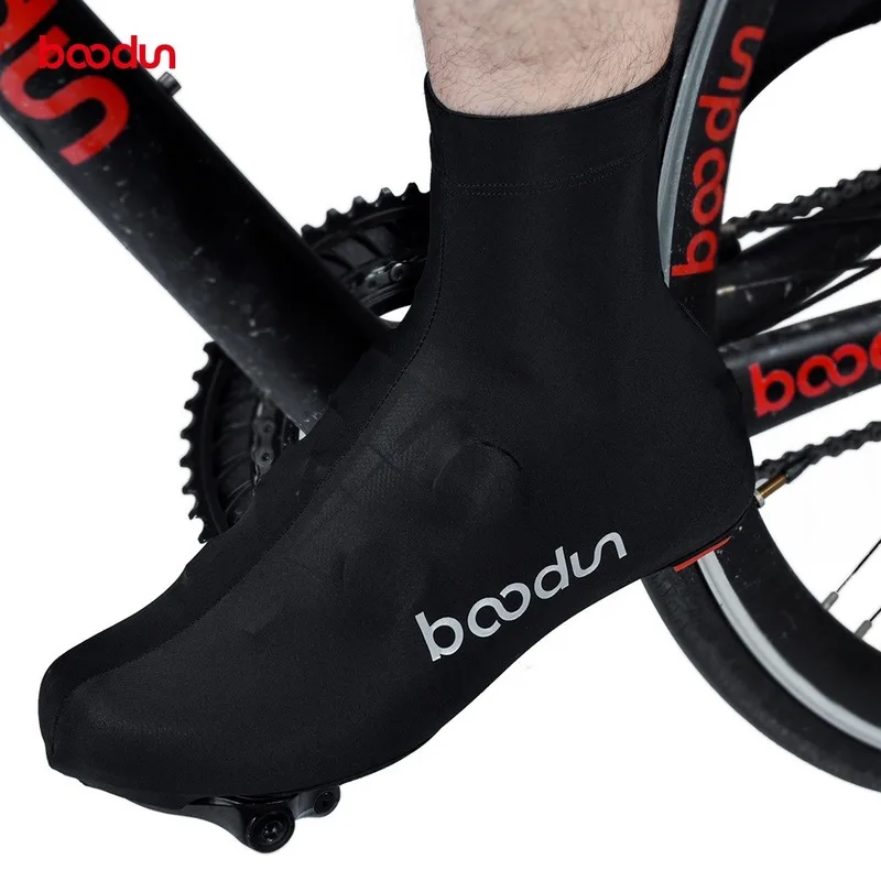 BOODUN 3 Colors S-XL Men Women Elastic Breathable Cycling Shoe Cover Road Mountain Bike MTB Shoes Cover Lycra Bicycle Overshoes