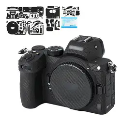 Anti-Wear Camera Body Sticker for Nikon Z5 Anti-Scratch Protective Skin Film Kit Camera Body Protection Decoration Matrix Black