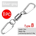 1pc B SILVER-BLUE