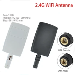 2.4GHz WIFI Antenna Router Signal Amplifier Single Band 13dbi Directional Small Board SMA Male Magnetic Wireless Network Card