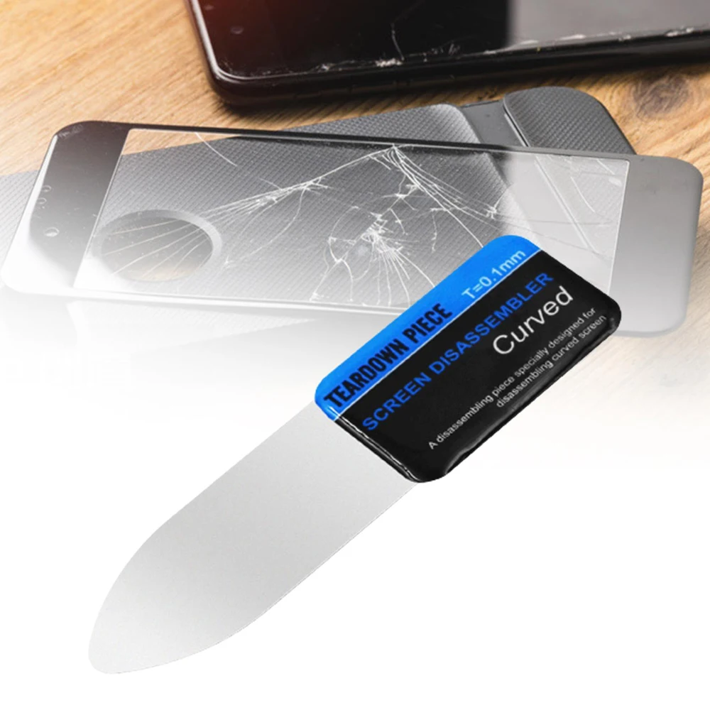 Ультратонкий 0,1 мм ремонтный ЖК-изогнутый экран, инструменты для открытия, инструмент для открытия, лопатка, лезвие