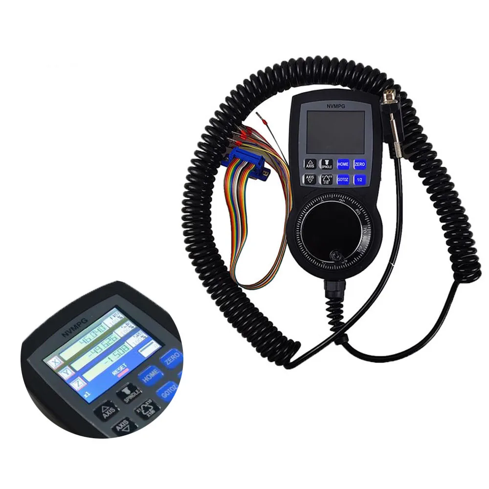Controller Mach3 sistema di controllo del movimento cnc 3 4 5 scheda di controllo del motore a 6 assi 2021 volantino con display digitale NVMPG recentemente aggiornato