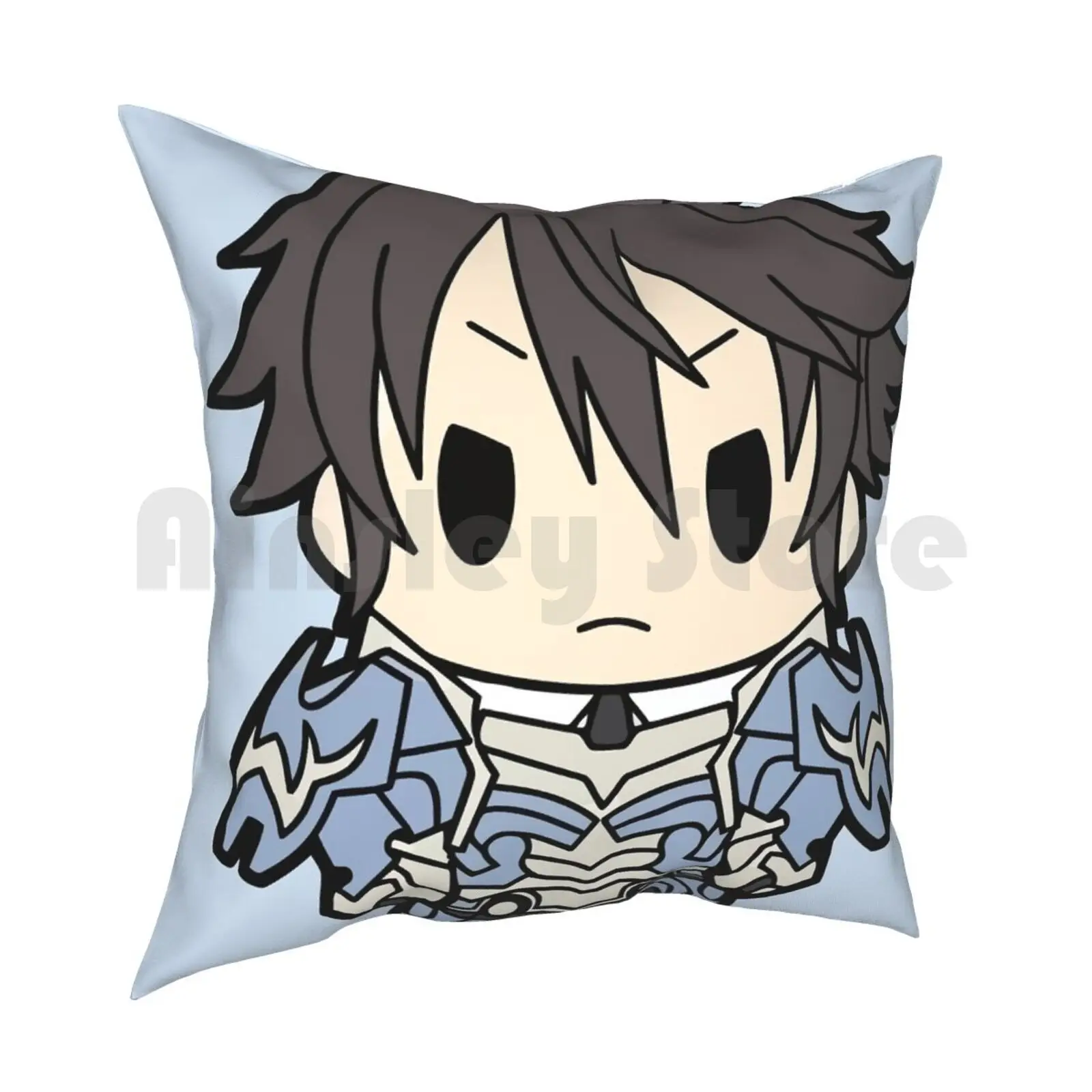 Frederick Chibi Pillow Case Printed Home Soft DIY Pillow cover Frederick Fire Emblem Awakening Fire Emblem Awakening Video