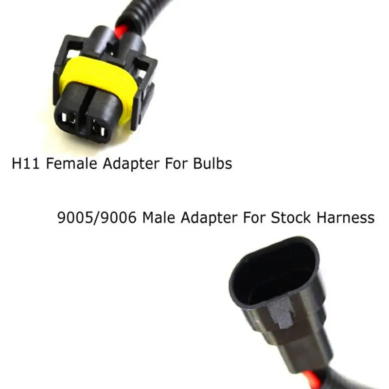 H11 to H11B Adapter Wires Plug and Play H11 H11 to H11B Adapter Wires Plug and Play H11