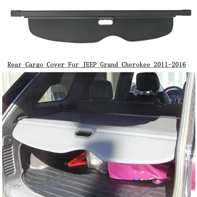 For JEEP Grand Cherokee 2011 2012 2013 2014 2015 2016 Rear Cargo Cover Privacy Trunk Screen Security Shield Shade Accessories