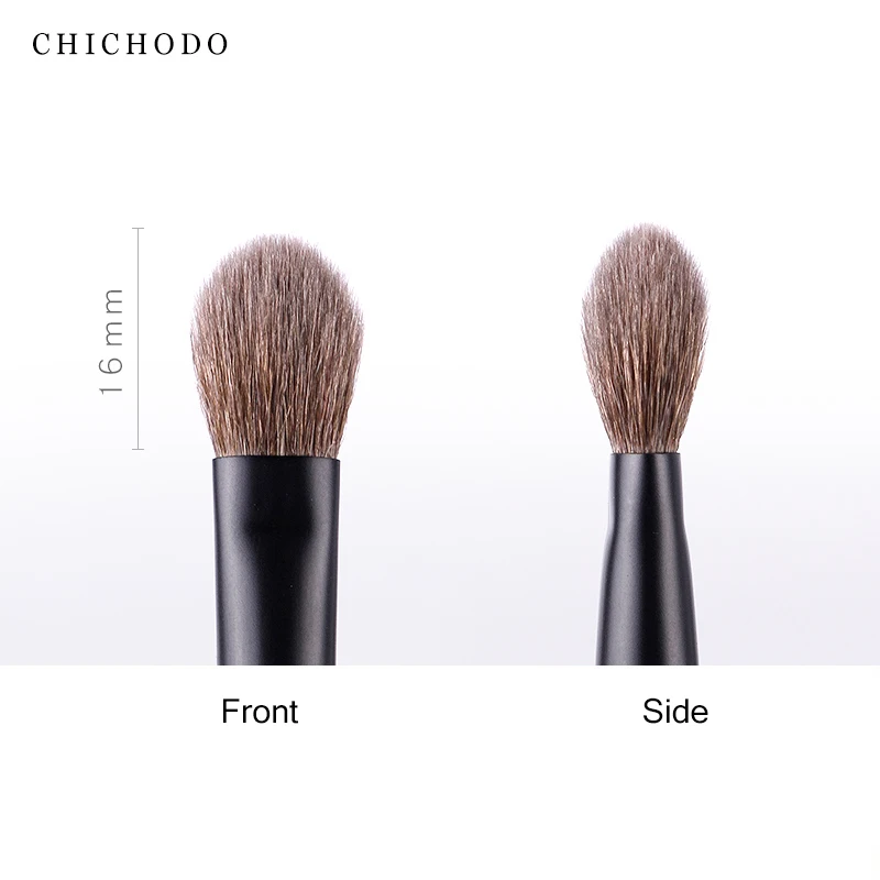 CHICHODO Makeup Brush-Ink Painting Series Top Animal Hair Make Up Brushes-Goat Hair Eye Shadow Brush-Cosmetic Tools-Facial-J309