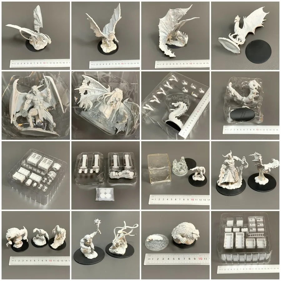 Pathfinder Battles Deep Cuts Board Game Miniatures Minotaur Beasts Black Dragon Hydra Cthulhu Model TRPG