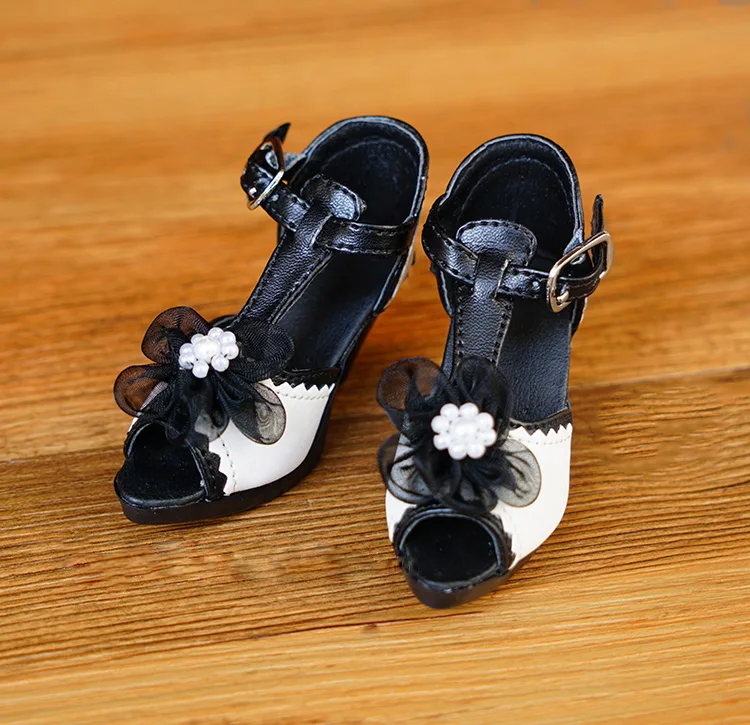 1/3 Schaal Bjd Sd Pop Boog-Knoop Hoge Hakken Lace Schoenen Voor SD13 Meisje Pop Accessoires. Exclusief Pop En Andere C0627