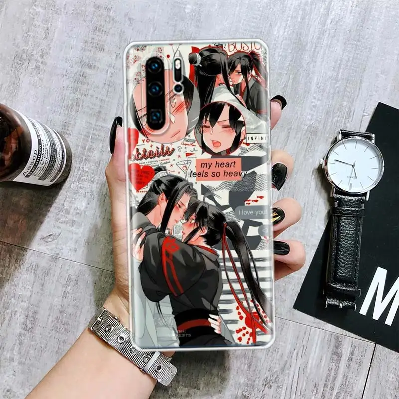 Mo Dao Zu Shi MDZS Manga Phone Case For Huawei Honor 10 9 20 9X 8A 8X 8S Lite Pro Y5 Y6 Y7 Y9S P Smart Z 2019 2021 10i 20i Cover