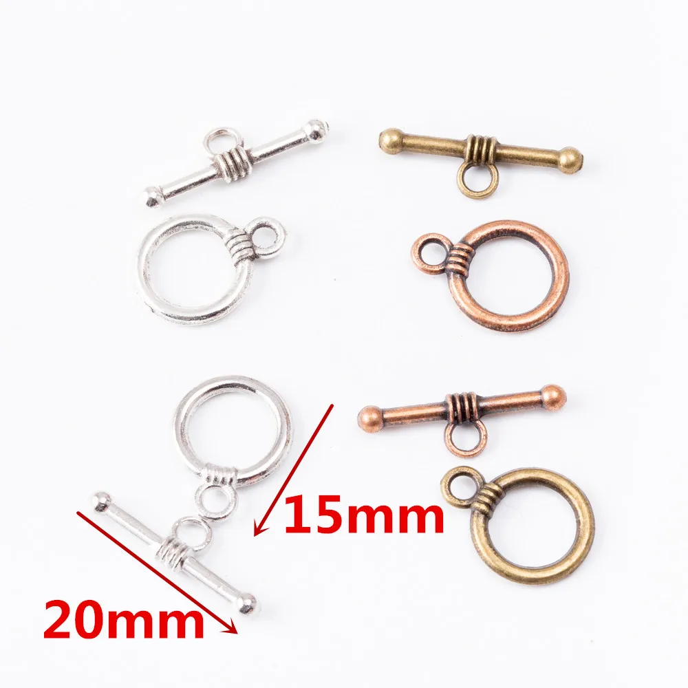 40pcs Charms OT buckle Pendant Bright  Zinc Alloy Fit Bracelet Necklace DIY Metal Jewelry Findings 6505