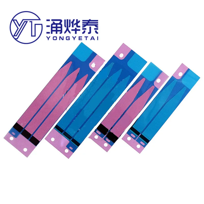 YYT 10PCS 6th generation 7 8th generation 5S 6S plus 4.7 5.5 X XS XSMAX R battery glue double-sided adhesive