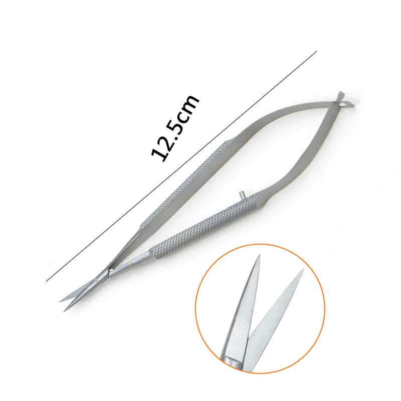 Microscopic Scissors Forcep Probe Micro Hook Tweezer Spatula 12cm Stainless Steel Probes,Hooks ,Spatulas, Speculums tweezers