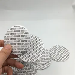 200 adet 500 adet 1000 adet 42MM 47MM 49MMSelf-adhesive sızdırmazlık çıkartmalar, cam plastik şişe astar kaçak önlemek için