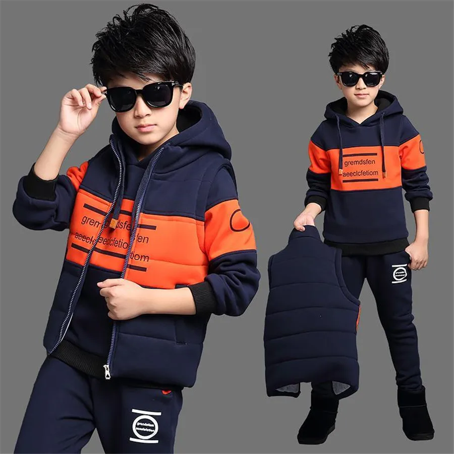 Boys clothes sport suit casual boys clothing 3ps sets 2023 autumn letter two pieces children clothing set kids tracksuit clothes