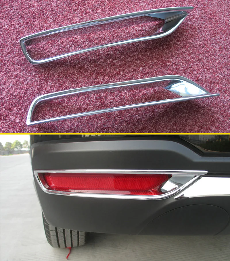 

Accessories Fit For Subaru Forester 2014 2015 2016 2017 2018 Chrome Reflector Rear Fog Light Lamp Foglight Cover Trim Parts