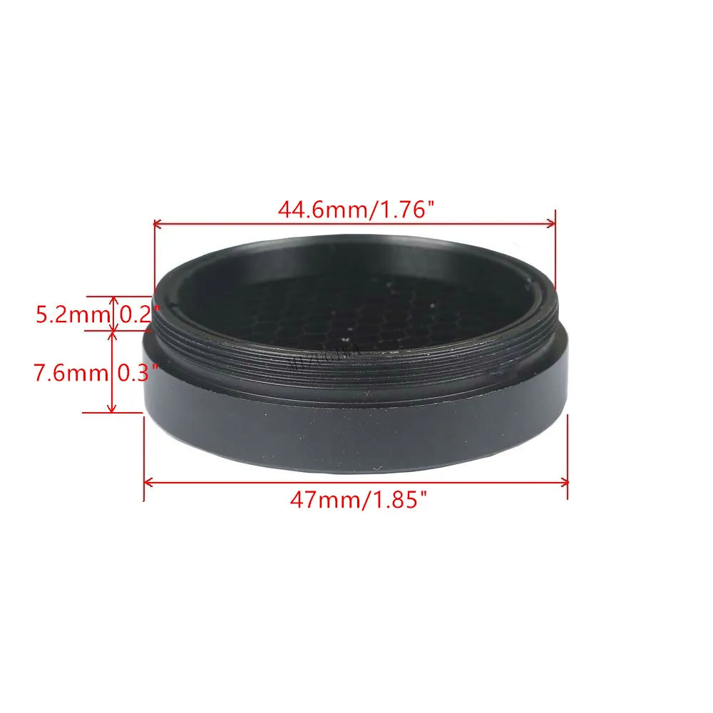 MIZUGIWA Sunshade Tube Shade for Rifle scope with 40mm or 50mm Objective Lens Sun Shade Pistol Airsoft Caza