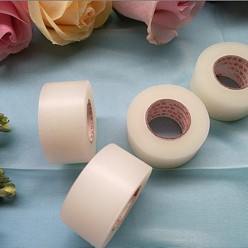 1pcs 1.2cm 2.4cm*9.1mter 3M health breathable tape 1527c-0 mesh easy tear tape 1527c-1 tape PE plastic hand tear tape