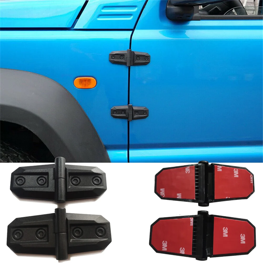 

Car Engine Hood Door Hinge Decoration Cover Stickers Exterior Accessories For Suzuki Jimny JB74w/JB64 Series