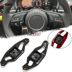 Steering Wheel Paddle Shifter For Audi A3 S3 RS3 8Y 2020 2021 2022 Carbon Fiber Gear Paddle Extension Replace