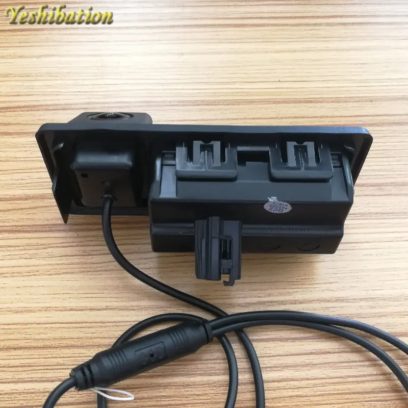 Car Rear View Backup Camera For Skoda Octavia MK3 A7 5E 2015 2016 2017 2018 2019 Reverse Parking Trunk Handle Camera