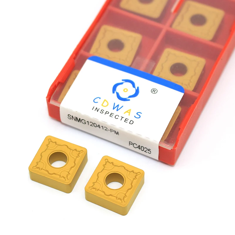 SNMG120408 SNMG120412 PM PC4025 Hoge Kwaliteit SNMG Serie Carbide Inserts Externe Draaigereedschap CNC Draaibank Tool Voor Hard Staal