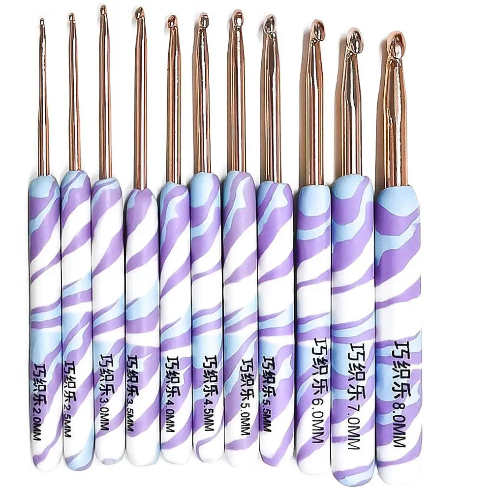 aluminum Set of knitting needles Hooks and knitting accessories croche needle kit weave tool Crochet hooks so weave knitting bag