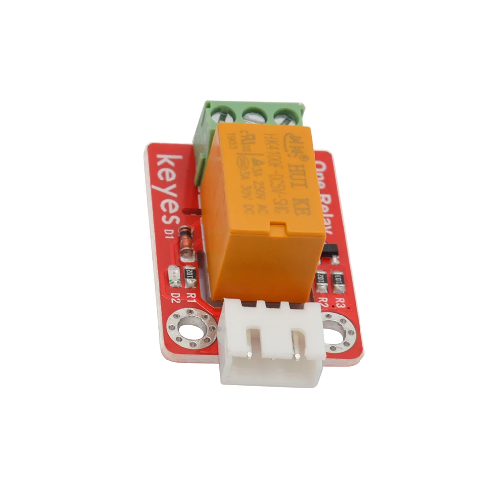 5 pezzi Keyes 5V un relè 1 canale modulo relè con spina anti-inversione per Arduino