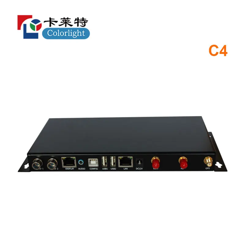 colorlight C4 led video display screen player box work with colorlight led receiving cards
