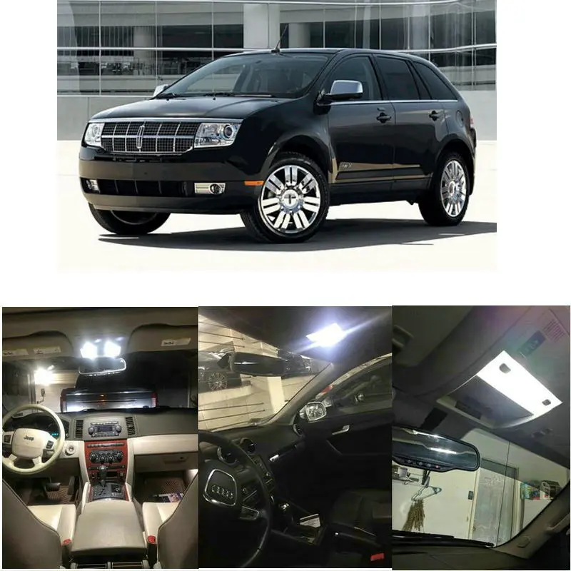 

Внутренние светодиодные лампы для 2008 Lincoln Mark LT Navigator MKX MKZ Town Car