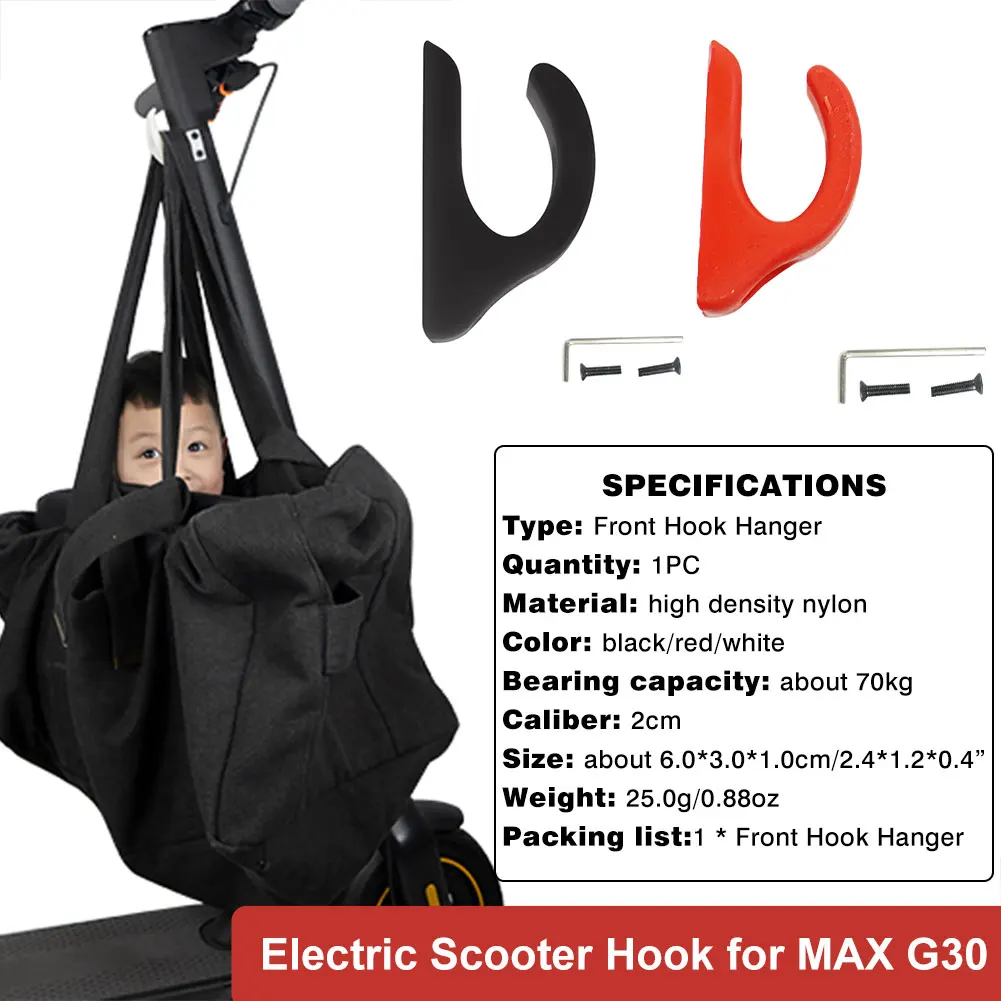 Electric Scooter Front Hook Hanger For Xiaomi M365 1s Pro 2 Plastic Carrying Hook Compatible For M365 M365 Pro