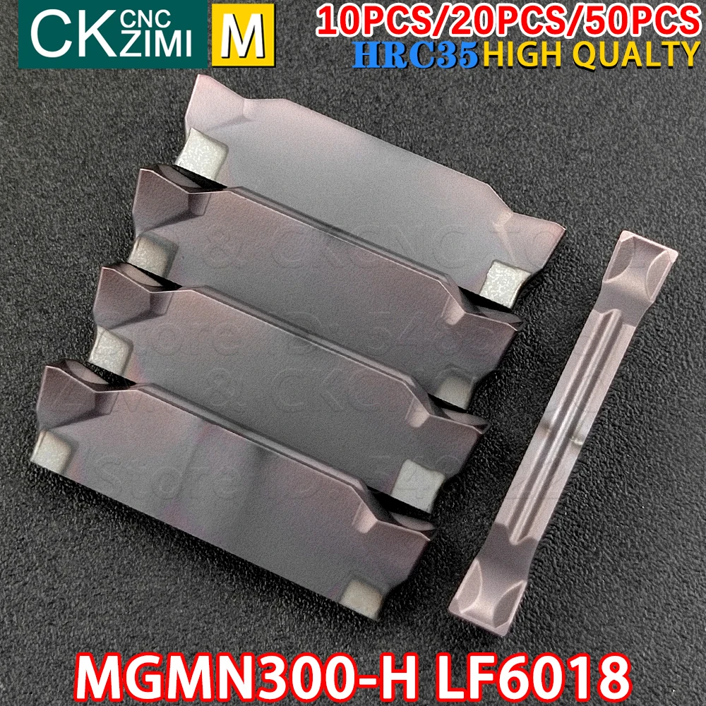 MGMN300-H LF6018 MGMN 300 H LF6018 Carbide Inserts Cutting grooving Insert tool CNC Metal lathe Turning Tool For Stainless Steel