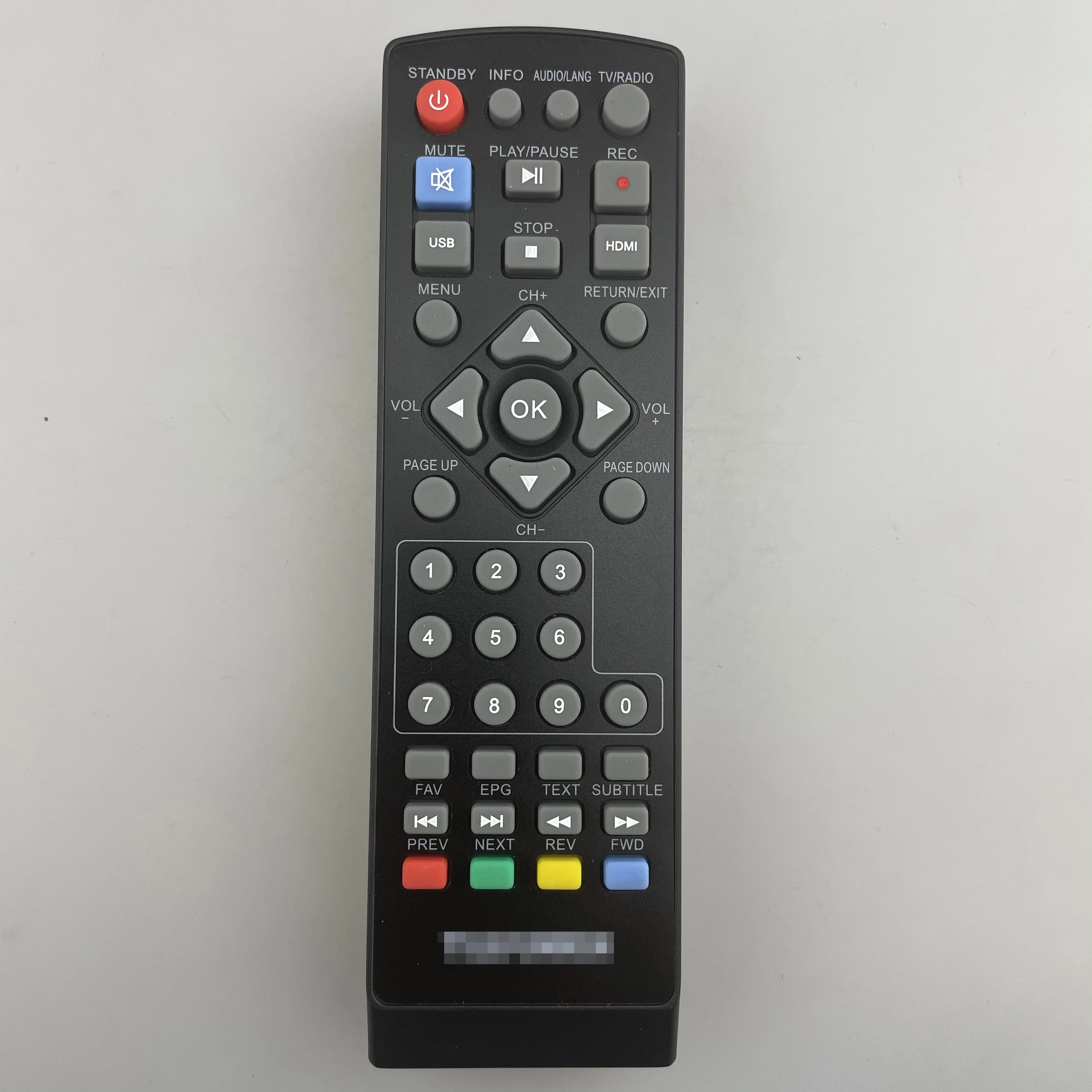ORIGINAL BOX REMOTE CONTROL FOR TLEFUNKEN DVB IPTV BOX TF-DVBT212