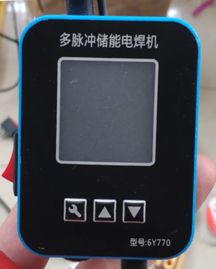 Двойная панель управления 6Y770 точечная Импульсная Сварка, ручка для точечной сварки, игла для точечной сварки, устройство для точечной сварки