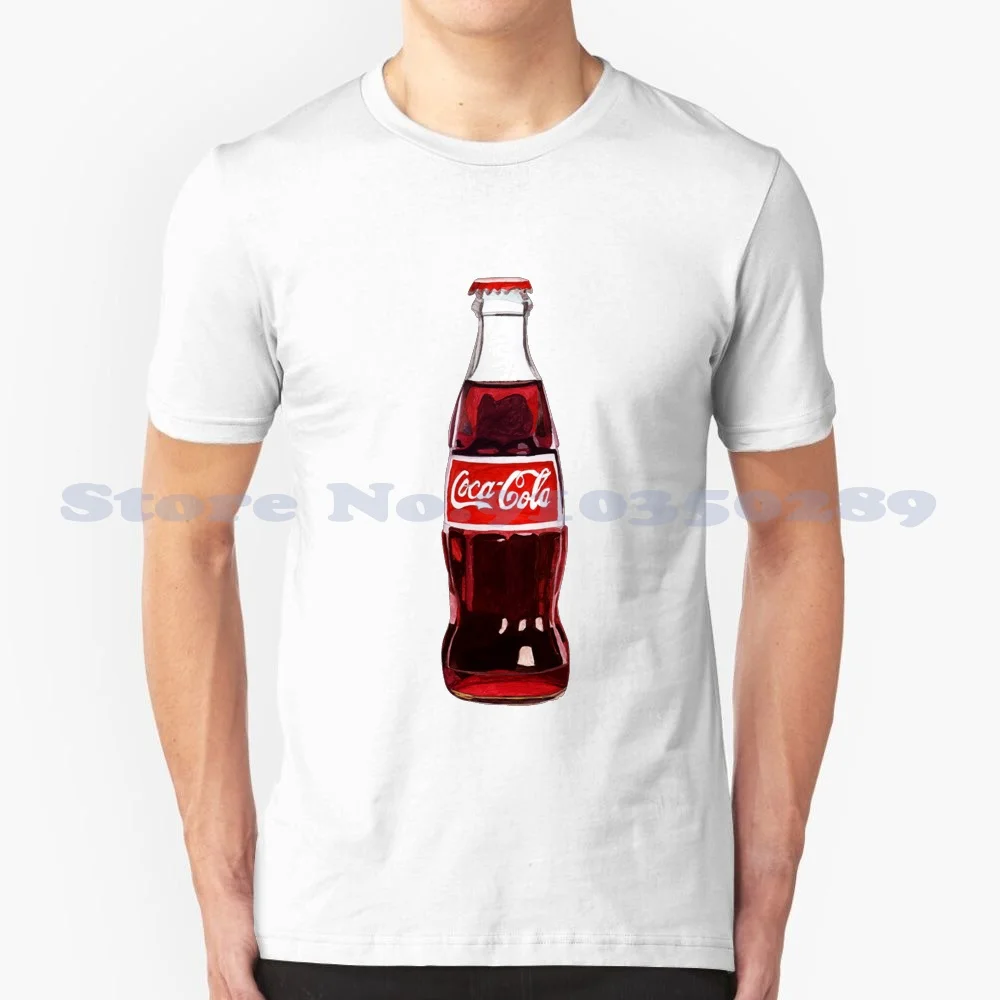 100% Cotton T-Shirt Coke Soda Trendy